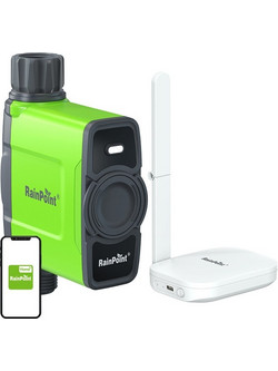 RainPoint HTV145FRF Προγραμματιστής Ποτίσματος Μπαταρίας με Wi-Fi 1 Εξόδου