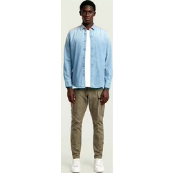 G-Star RAW Ανδρικό Παντελόνι Cargo Joggers Ελαστικό Skinny Εφαρμογή Μπεζ D24307-E172-273