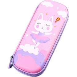 Herlitz Ballerina Cat Κασετίνα Ροζ FSBD2067