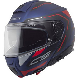 Schuberth C5 Omega Blue Κράνος Μηχανής Flip-Up