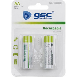 GSC Evolution Rechargeable AA 2300mAh 2τμχ