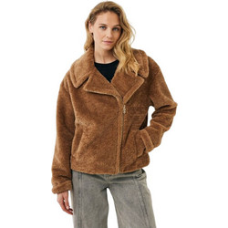 Mexx Γυναικείο Ημίπαλτο Sherpa Καφέ MF006803553W