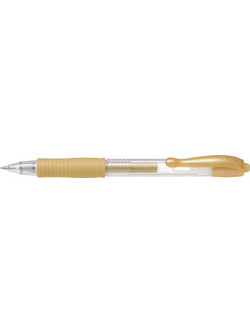 Pilot G-2 Στυλό Gel 0.7mm Χρυσό 12τμχ BL-G2-7GD