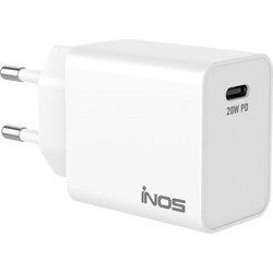 iNOS Φορτιστής χωρίς Καλώδιο με Θύρα USB-C 20W Power Delivery
