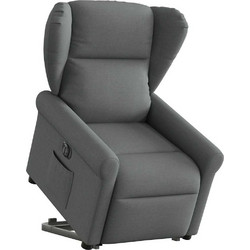 vidaXL Πολυθρόνα Relax Ανακλινόμενη Ανθρακί 3303395