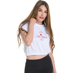 Target Γυναικείο Αθλητικό Crop Top Λευκό S25-65212-01