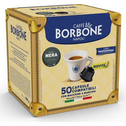 Borbone Κάψουλες Mocaccino Nera Συμβατές με Μηχανή Dolce Gusto 50τμχ