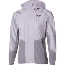 Mizuno Active Alpha Γυναικείο Μπουφάν Softshell Μακρύ Γκρι J2GEC70204-04