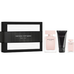 Narciso Rodriguez For Her Eau de Parfum 50ml + 7.5ml + Body Lotion 50ml