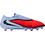 Nike Phantom 6 Low Pro AG HQ2317-400 Ποδοσφαιρικά Παπούτσια με Τάπες και Καλτσάκι Γκρι Κόκκινα