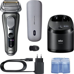 Braun Series 9 Pro+ 9675CC Ξυριστική Μηχανή Προσώπου Επαναφορτιζόμενη Αδιάβροχη