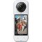Insta360 X5 Action Camera 8K 360° με WiFi και Οθόνη Satin White Limited Edition