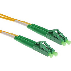 Masterlan LC/APC-LC/APC Καλώδιο Οπτικής Ίνας 5m Yellow LCAPC-LCAPC