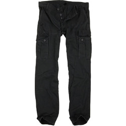 Surplus Ανδρικό Παντελόνι Cargo Joggers Κανονική Εφαρμογή Μαύρο 05-3801-03