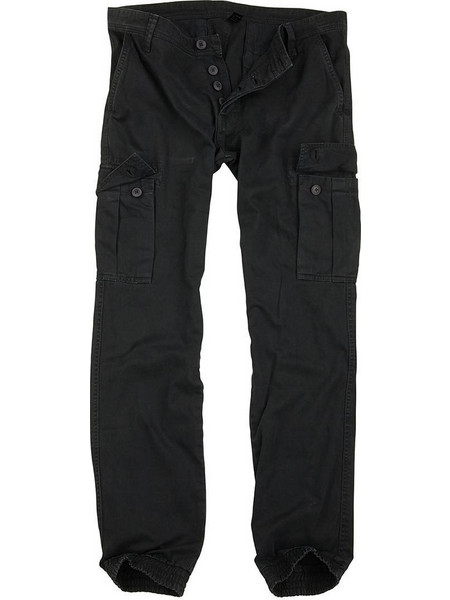 Surplus Ανδρικό Παντελόνι Cargo Joggers Κανονική Εφαρμογή Μαύρο 05-3801-03