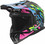 LS2 MX708 Fast II Grotesk Blue Pink Matt Green Κράνος Μηχανής Motocross 1450gr