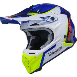 Pull-In MX Master Blue Κράνος Μηχανής Motocross 1350gr