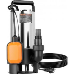 Vevor QSWNBBXG2000JP0ZJ001V2 Υποβρύχια Αντλία Λυμάτων / Ακαθάρτων με Φλοτέρ 710W 0.95hp