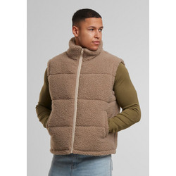Urban Classics Αμάνικο Ανδρικό Μπουφάν Χειμωνιάτικο Puffer Καφέ TB7939-01279