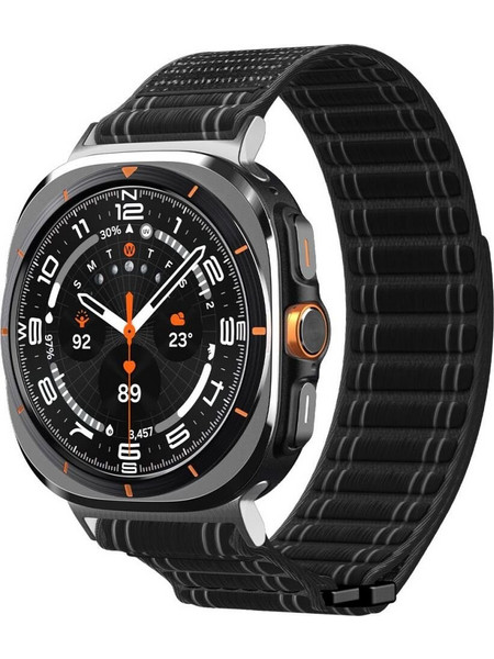 Spigen WBF0 Λουράκι Υφασμάτινο Black (Samsung Galaxy Watch Ultra)
