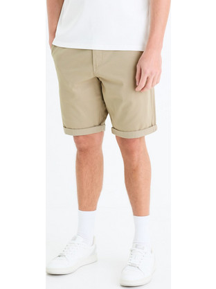 Celio Ανδρική Βερμούδα Chino Beige Moyen Bochinobm