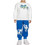 Joyce Παιδικό Σετ Φόρμας Λευκό Royal Blue 2562121