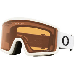 Oakley Target Line M OO7121-23 Μάσκα Σκι & Snowboard Ενηλίκων Λευκή με Φακό Καφέ