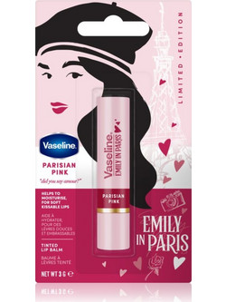 Vaseline Emily In Paris Parisian Pink Lip Balm με Χρώμα 3gr