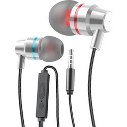 Leewello EJ-101 Handsfree In-Ear 3.5mm Silver