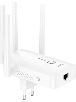 Hoco HI35 Wi-Fi Extender Single Band (2.4GHz) 100Mbps