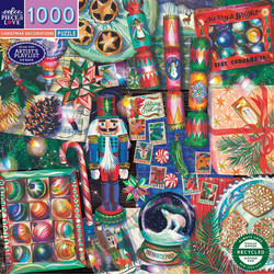 Puzzle eeBoo Christmas Decoration 1000 Κομμάτια