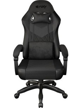 Fury Shinai S2 Καρέκλα Gaming Δερματίνης με Ρυθμιζόμενα Μπράτσα Μαύρη 5901969449846