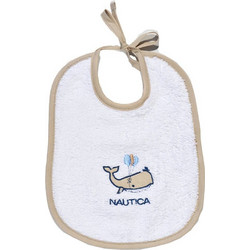 Nautica Des. 940 Σαλιάρα από 100% Βαμβάκι με Κορδόνι Λευκή Εκρού