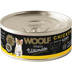 Woolf Wildcat Ultimate Kitten Gluten Free Pate with Chicken 85gr