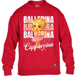 Takeposition Ballerina Cappuccina Παιδικό Φούτερ Κόκκινο 810-1426