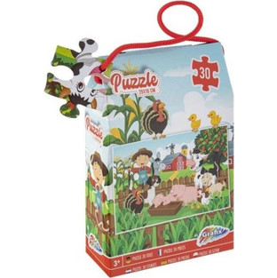Παιδικό Puzzle Grafix Farm 30 Κομμάτια