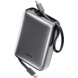 Bwoo P73 Power Bank 20000mAh 22.5W με Θύρα USB-A & Θύρα USB-C Black
