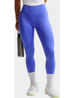 Nike One Seamless Γυναικείο Κολάν Μακρύ Ψηλόμεσο Μπλε HJ9195-570