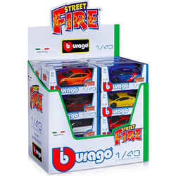 Bburago Street Fire Διάφορα Σχέδια 24τμχ BU01277