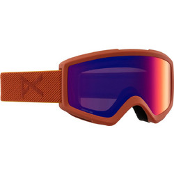 Anon Helix 2.0 22257102200 Μάσκα Σκι & Snowboard Ενηλίκων Πορτοκαλί με Φακό Καθρέπτη Μωβ