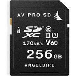 Angelbird AV Pro SD SDXC 256GB Class 10 U3 V60 UHS-II 170MB/s