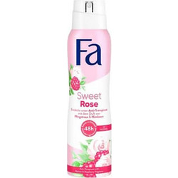 Fa Sweet Rose Γυναικείο Αποσμητικό Spray 48h Χωρίς Αλουμίνιο 150ml