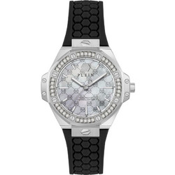 Philipp Plein Royal Prestige Γυναικείο Ρολόι με Μαύρο Καουτσούκ Λουράκι MID-46546