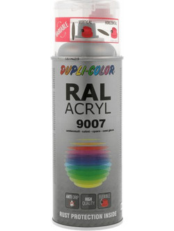Dupli-Color RAL 9007 Σπρέι Βαφής Γκρι Αλουμινίου Satine 400ml