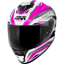 Givi 50.X Fuchsia Grey Silver Black Κράνος Μηχανής Full Face
