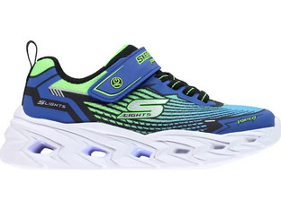 Skechers Παιδικά Sneakers με Φωτάκια Royal Blue Lime 400590L-BBLM