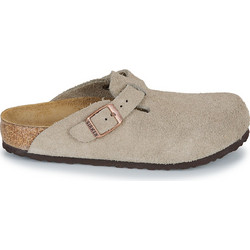 Birkenstock Boston Ανατομικές Χειμερινές Παιδικές Παντόφλες για Κορίτσι Μπεζ 102787