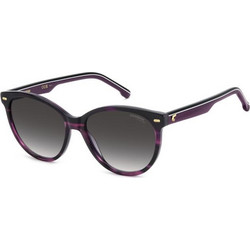 Carrera CA3084/S 7FF/9O Γυναικεία Γυαλιά Ηλίου Οβάλ Κοκάλινα Μαύρα με Μαύρο Φακό