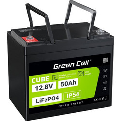 Green Cell LFPGC12V50AH Μπαταρία LiFePO4 12V 50Ah