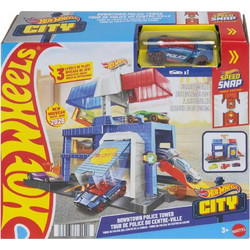 Mattel Hot Wheels City Downtown Police Tower